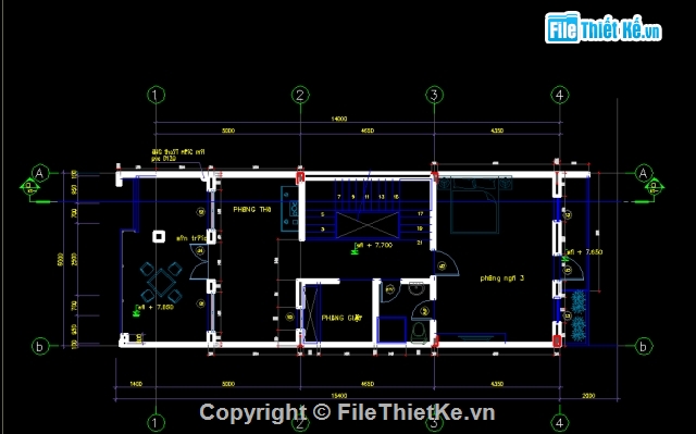 Nhà phố 6x16m,3 tầng,Nhà 3 tầng KT 6x16m,bản vẽ 3 tầng